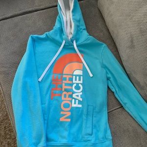 North Face hoodie.